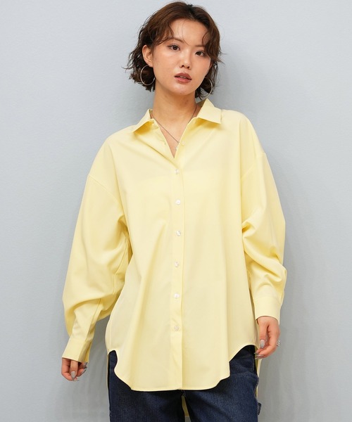 RIKKA FEMME(リッカファーム)の「RIKKA FEMME/リッカファム 水陸両用シャツ UVケアラッシュガード RN05(ラッシュガード・レディース・イエロー/ホワイト/ホワイト×ブルー/ホワイト×ブラウン・FREE)」の21枚目の写真