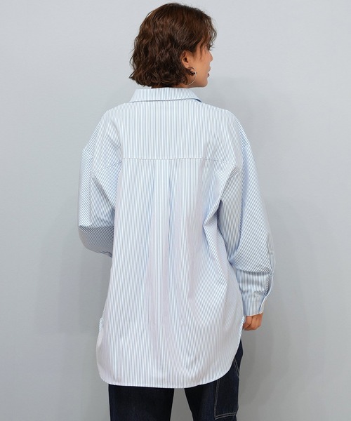 RIKKA FEMME(リッカファーム)の「RIKKA FEMME/リッカファム 水陸両用シャツ UVケアラッシュガード RN05(ラッシュガード・レディース・イエロー/ホワイト/ホワイト×ブルー/ホワイト×ブラウン・FREE)」の12枚目の写真