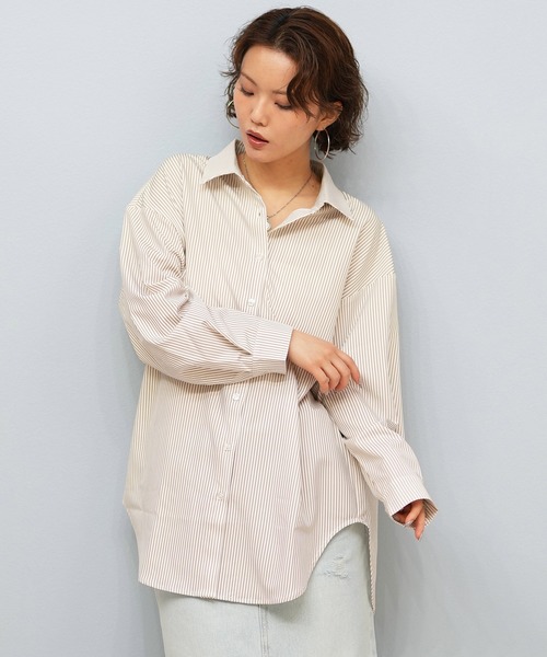 RIKKA FEMME(リッカファーム)の「RIKKA FEMME/リッカファム 水陸両用シャツ UVケアラッシュガード RN05(ラッシュガード・レディース・イエロー/ホワイト/ホワイト×ブルー/ホワイト×ブラウン・FREE)」の17枚目の写真