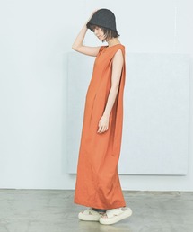 LAKOLE | 【接触冷感】ウェストタックカットノースリーブワンピース / 571822(ワンピース)