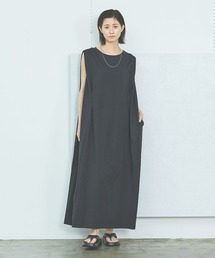 LAKOLE | 【接触冷感】ウェストタックカットノースリーブワンピース / 571822(ワンピース)