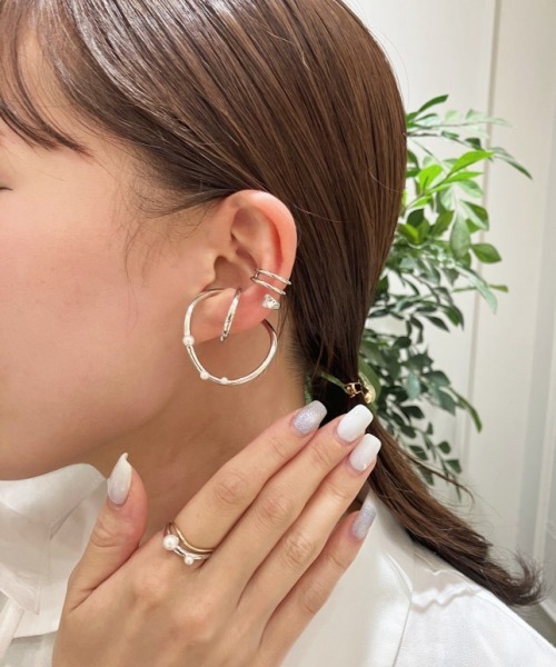 ete（エテ）の「[フォーム] パール リング（リング・レディース・シルバー/ピンクゴールド・15号/13号/9号/7号/11号）」の15枚目の写真