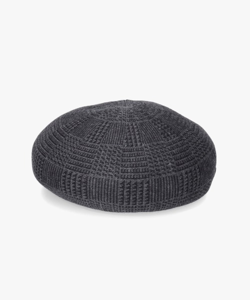 Chapeau d' O(シャポードオー)の「Chapeau d' O Back Ribbon TH Beret / シャポードオー(ハンチング/ベレー帽・レディース・ブラック/ブラウン・M/57.5cm)」の8枚目の写真