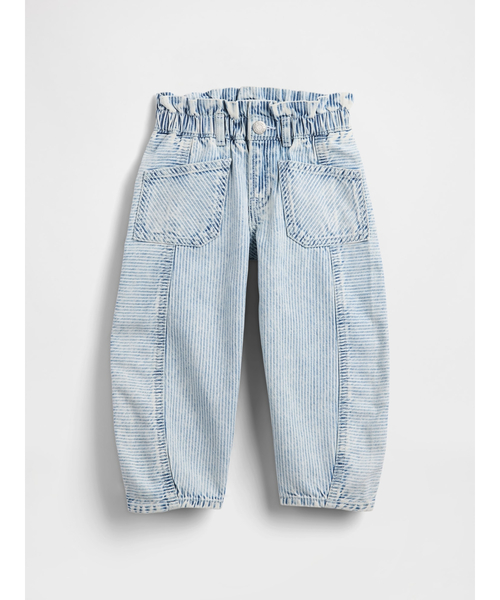 GAP(ギャップ)の「ストライプ ホースシューデニム (幼児・ベビー)(デニムパンツ・キッズ・インディゴブルー・70cm/100cm/105cm/80cm/90cm/95cm/110cm)」の3枚目の写真