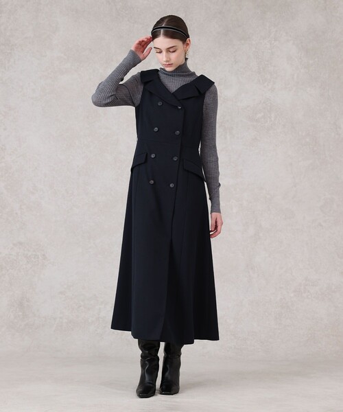 シアーウールハイネック プルオーバー（ニット/セーター）｜ANAYI