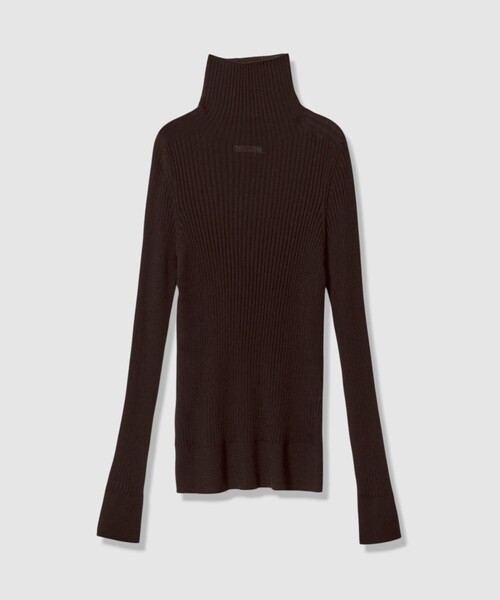 シアーウールハイネック プルオーバー（ニット/セーター）｜ANAYI