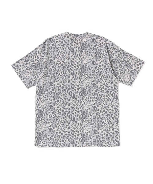 WILD LEOPARD PATTERN COLLEGE RELAXED FIT TEE（Tシャツ/カットソー