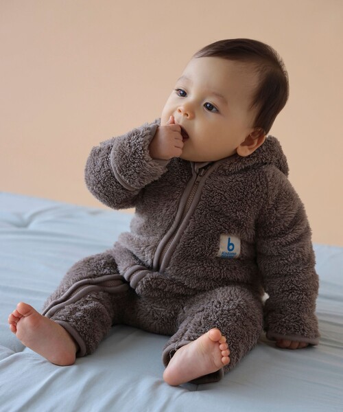 ボア オールインワン 2025FW （60～80cm）（サロペット/オーバーオール