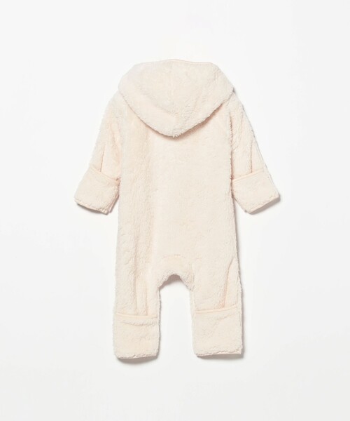 こども ビームス（コドモビームス）の「ボア オールインワン 2025FW （60～80cm）（サロペット/オーバーオール・キッズ・ホワイト系その他5/ブラウン系その他4・60-70/70-80）」の7枚目の写真