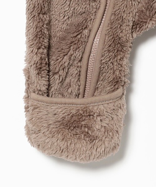 こども ビームス（コドモビームス）の「ボア オールインワン 2025FW （60～80cm）（サロペット/オーバーオール・キッズ・ホワイト系その他5/ブラウン系その他4・60-70/70-80）」の5枚目の写真