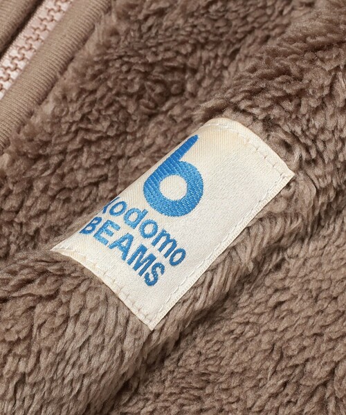 こども ビームス（コドモビームス）の「ボア オールインワン 2025FW （60～80cm）（サロペット/オーバーオール・キッズ・ホワイト系その他5/ブラウン系その他4・60-70/70-80）」の17枚目の写真