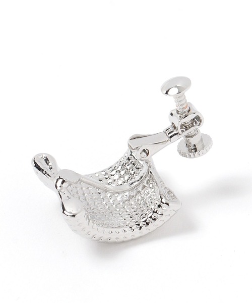 mysty woman（ミスティウーマン）の「グリームキューブイヤリング　586693（イヤリング・レディース・シルバー/ゴールド・FREE）」の8枚目の写真