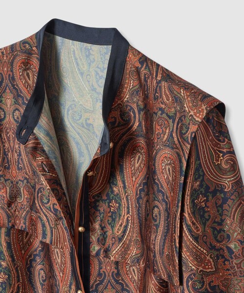 OFFICINAペイズリープリントブラウス（シャツ/ブラウス）｜allureville