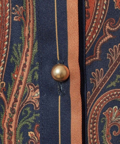 OFFICINAペイズリープリントブラウス（シャツ/ブラウス）｜allureville