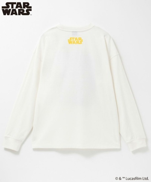 STAR WARS(スターウォーズ)の「【別注デザイン】STARWARS ピグメントライク ロングスリーブTシャツ ユニセックス(Tシャツ/カットソー・メンズ・ホワイト/ブラック・M/L/XL)」の8枚目の写真