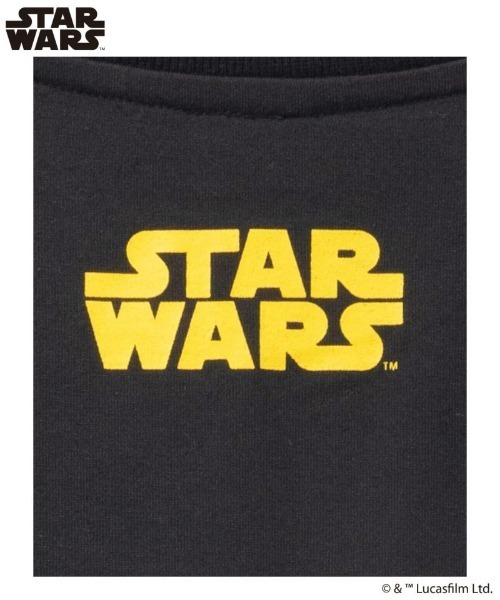 STAR WARS(スターウォーズ)の「【別注デザイン】STARWARS ピグメントライク ロングスリーブTシャツ ユニセックス(Tシャツ/カットソー・メンズ・ホワイト/ブラック・M/L/XL)」の3枚目の写真