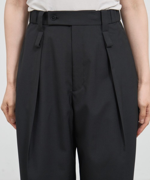 THE TOKYO(ザトウキョウ)の「【THE TOKYO/ザトウキョウ】Waist Tuck Pants/ウエストタックパンツ(その他パンツ・レディース・ブラウン/チャコールグレー/ブラック・38/36)」の13枚目の写真