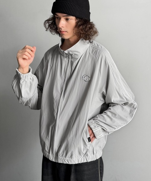 セール】サイドライン ナイロン トラックジャケット／Side Line