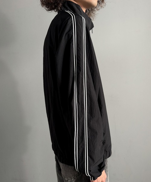 セール】サイドライン ナイロン トラックジャケット／Side Line