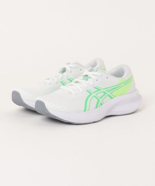 ASICS（アシックス）の「《ASICS》PATRIOT 14（スニーカー・レディース・グリーン系その他/ブラック/ブラック系/ブルー系/ホワイト×グリーン・25.0cm/24.5cm/24.0cm/23.5cm/23.0cm/22.5cm）」の2枚目の写真