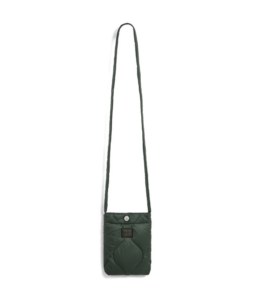 TAION(タイオン)の「【TAION(タイオン)】〈グッズ〉ミリタリー クロスボディ ダウンバッグS-ソフトシェル(ボディバッグ/ウエストポーチ・メンズ・ブラック/オフホワイト/チャコール/ダークオリーブ/グリーン/グレイッシュベージュ/ダークネイビー・ONESIZE)」の6枚目の写真