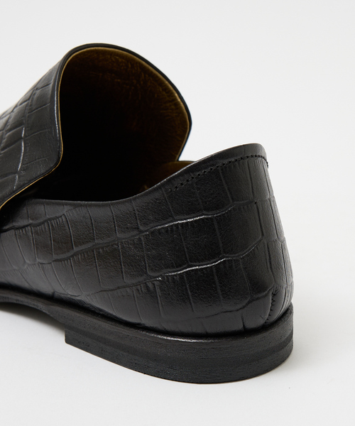 alfredoBANNISTER（アルフレッドバニスター）の「【型押し】ドレープ フラット シューズ（スリッポン・メンズ・ブラック/レッド・45/43/42/41/44/39/40）」の17枚目の写真