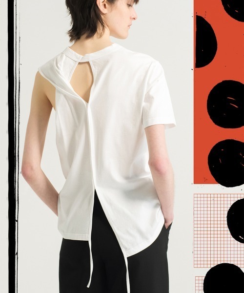 twisted t-shirt（Tシャツ/カットソー）｜soduk（スドーク）の