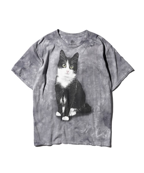 THE MOUNTAIN（ザマウンテン）の「THE MOUNTAIN / ザ マウンテン "TIE DYE TEE" アニマル 動物 惑星 タイダイTシャツ（Tシャツ/カットソー・メンズ・その他1/パープル/サックスブルー/ブラック/その他2/チャコールグレー/グレー・LARGE/X-LARGE）」の22枚目の写真