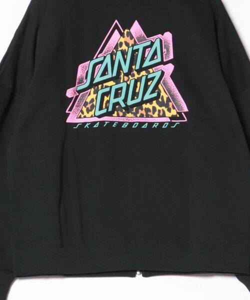 SANTA CRUZ(サンタクルーズ)の「【限定】SANTACRUZ/サンタクルーズ ジップアップ バックプリントパーカー 502254331(パーカー・レディース・ブラック/オフホワイト/ピンク・M/L)」の17枚目の写真