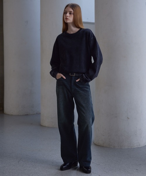 CLEL】Antique Design Corduroy Slacks Pants / アンティークデザイン