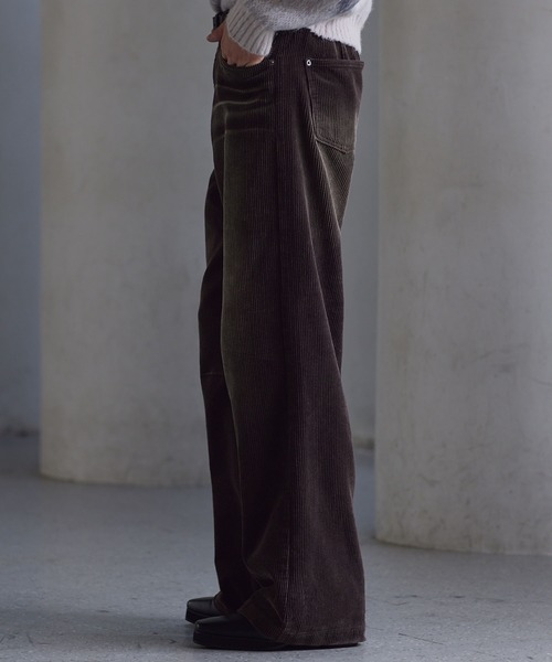 CLEL（クレイル）の「【CLEL】Antique Design Corduroy Slacks Pants