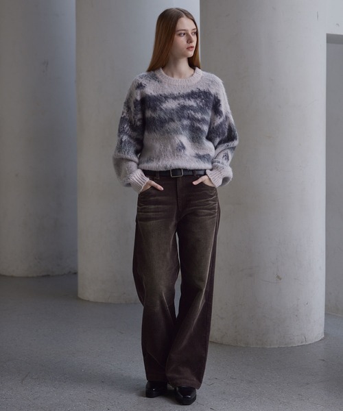 CLEL（クレイル）の「【CLEL】Antique Design Corduroy Slacks Pants