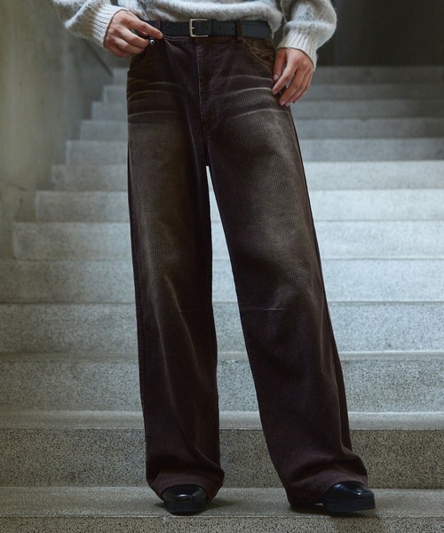 CLEL（クレイル）の「【CLEL】Antique Design Corduroy Slacks Pants