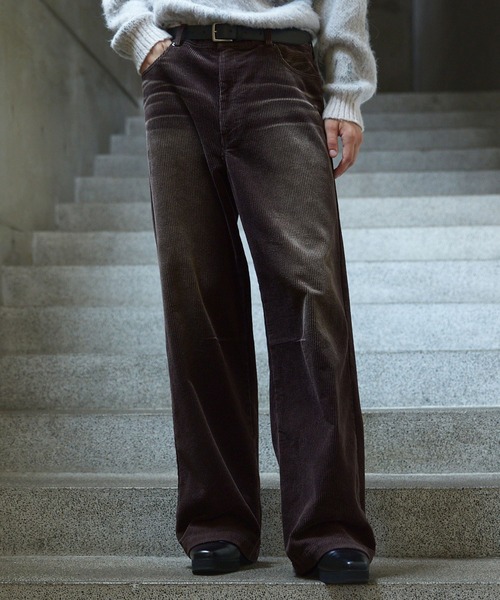 CLEL（クレイル）の「【CLEL】Antique Design Corduroy Slacks Pants