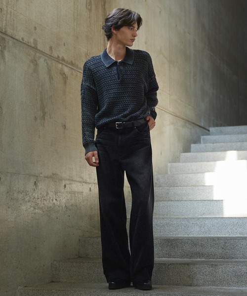 セール】【CLEL】Antique Design Corduroy Slacks Pants