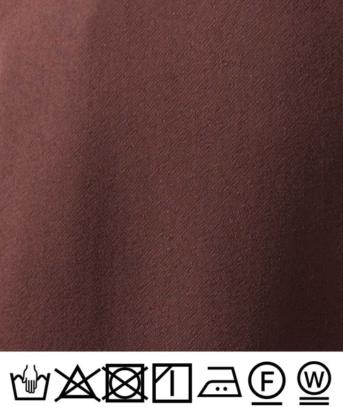 PICCIN PERLA(ピッチンペルラ)の「ポケットパールワイドパンツ(スラックス・レディース・ブラック/ブラウン・M)」の8枚目の写真