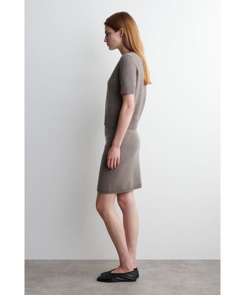 メリノウール 半袖カーディガン（カーディガン/ボレロ）｜COS