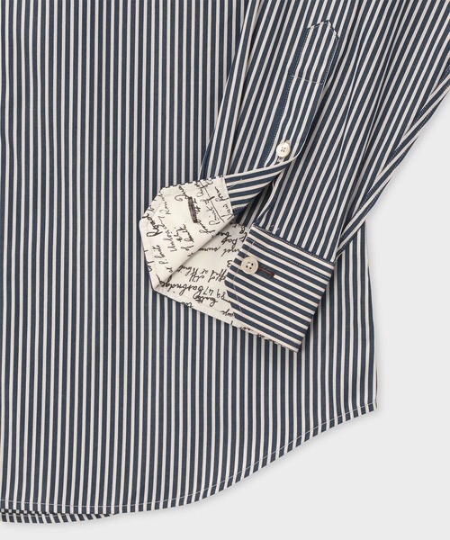 ロンドンストライプ ドレスシャツ / 253206 804PRX（ビジネスシャツ