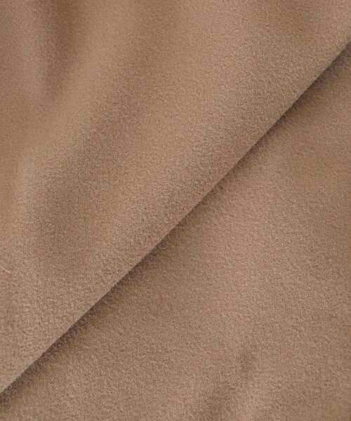 MAJESTIC LEGON（マジェスティックレゴン）の「レディロングチェスターコート（チェスターコート・レディース・チャコールグレー/ベージュ/ブラウン/ブラウン系その他2・SMALL/MEDIUM/LARGE/X-SMALL）」の16枚目の写真