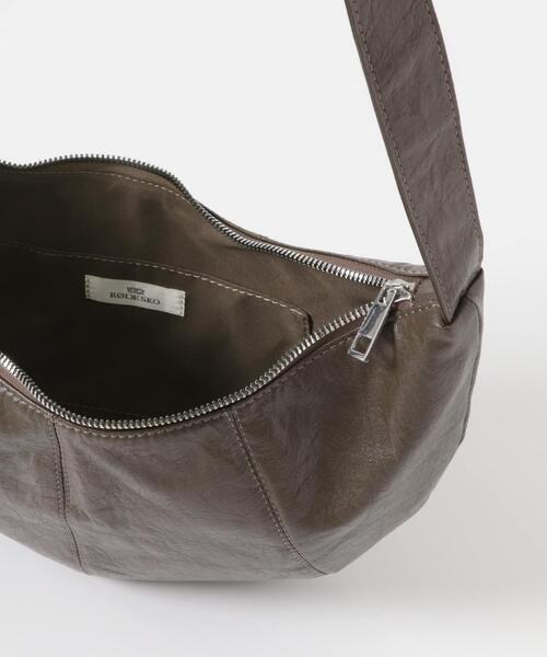 RODE SKO(ロデスコ)の「『WEB限定』クロワッサンショルダーバッグ(ショルダーバッグ・レディース・ブラック/ブラウン・ONE)」の17枚目の写真