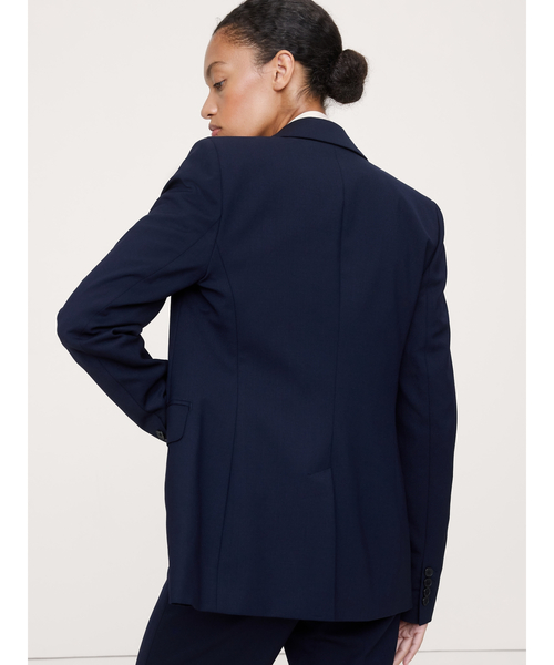 Banana Republic(バナナリパブリック)の「スリム イタリアン ウール ブレザー(テーラードジャケット・レディース・ブラウン系その他/ブラック/ネイビー/ブラウン/ライトグレー・2/0/4/6/8)」の12枚目の写真