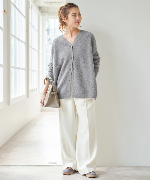 フォックスウールミックス2WAYカーディガン(カーディガン/ボレロ フォックスウールミックス2WAYカーディガン(カーディガン/ボレロ