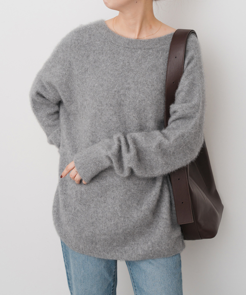 セール】フォックスウールミックス2WAYカーディガン（カーディガン