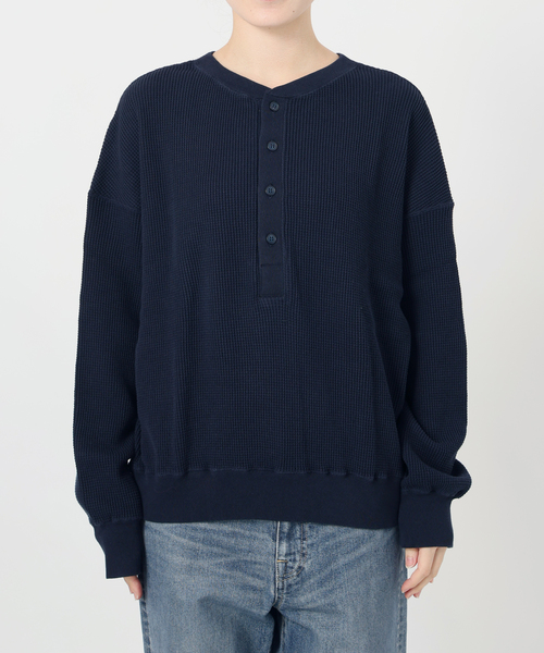 ≪追加≫ワッフルヘンリープルオーバー（Tシャツ/カットソー