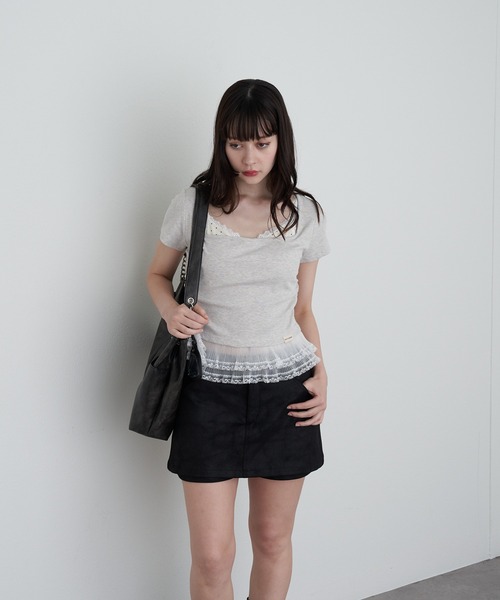 RAY CASSIN(レイカズン)の「【A4対応】レザーチャーム付デカバッグ(トートバッグ・レディース・ベージュ/ブラック/ブラウン・FREE)」の15枚目の写真