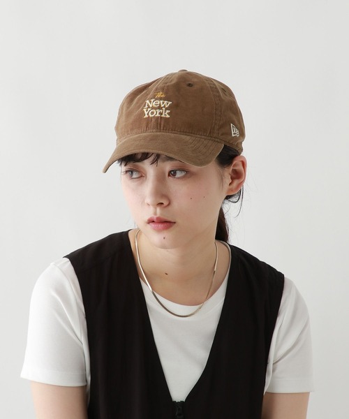 NEW ERA（ニューエラ）の「【NEW ERA】9TWENTY CORDUROY（キャップ・レディース・ネイビー/ライトブラウン/グレー系その他・FREE）」の9枚目の写真
