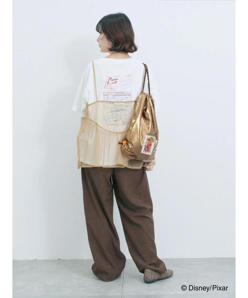 Samansa Mos2 blue（サマンサモスモスブルー）の「トイ・ストーリー/箔加工ナップザック（ハンドバッグ・レディース・ブルー/シルバー/ブロンズ・F）」の21枚目の写真