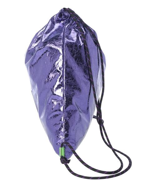 Samansa Mos2 blue（サマンサモスモスブルー）の「トイ・ストーリー/箔加工ナップザック（ハンドバッグ・レディース・ブルー/シルバー/ブロンズ・F）」の7枚目の写真