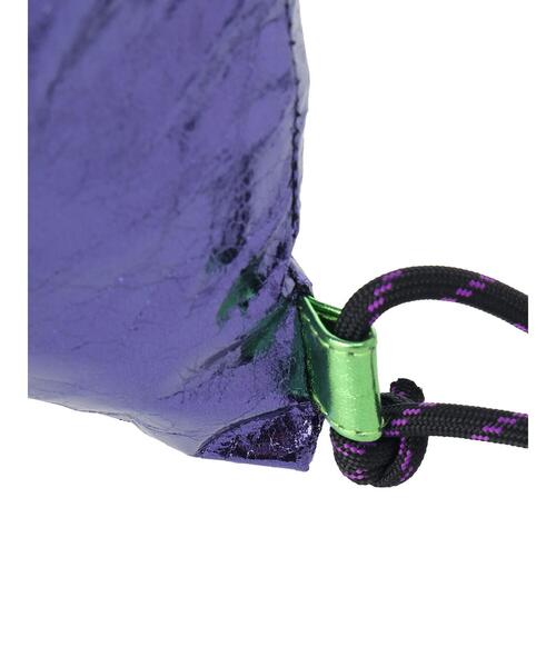 Samansa Mos2 blue（サマンサモスモスブルー）の「トイ・ストーリー/箔加工ナップザック（ハンドバッグ・レディース・ブルー/シルバー/ブロンズ・F）」の5枚目の写真