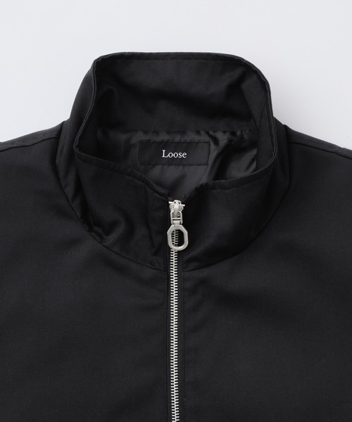 Loose/ルース（ルース）の「サスペンダーデザイン ツイルスタンドネックブルゾン（その他アウター・メンズ・グレー系/グレー/ブラック・S/L/M）」の14枚目の写真